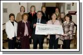 Pictured in Breaffy House Hotel  are members of the Castlebar Soroptimists Club presenting a cheque for 5000 euro to the West of Ireland Alzheimer Foundation. Front L - R: Angela Colgan, Maureen Tobin, John Grant (C.E.O., West of Ireland Alzheimer Foundation), Maura McGuinness (President, Castlebar Soroptimists Club), Betty Dabbagh (Fundraiser, West of Ireland Alzheimer Foundation). Back L - R: Phil Armstrong (secretary), Theresa Waldron (treasurer), Niamh O'Keefe (President-elect), Mary Walsh, Maura Gilmartin. Photo: Ken Wright Photography