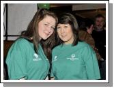 Pictured at the Launch of the Special Olympics 2009 in the Welcome Inn,  Laura Dillon, and Claire Lawlor, who helped to organise the evening. Photo  studio 094. 

