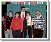 Pictured at the Launch of the Special Olympics 2009 in the Welcome Inn, James Kilbane with a group of Special Olympic participants l-r; Sean Sammon,  Aoife Keane, James Kilbane, Bridget Walsh,  Declan Loftus. Photo  studio 094. 

