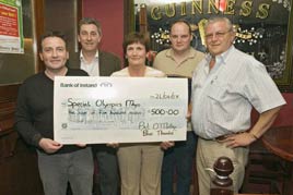 Fundraisers for the Special Olympics 2007 - Inter Pub Table Quiz. Winners photographed by Ken Wright. Click photo for more.