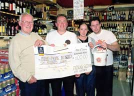 A cheque for people in need. Click photo for details from Ken Wright