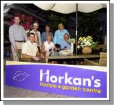 Pictured in Horkans Lifestyle and Garden Centre Turlough Alan Petrie & Eva Petrie from Ballina. winners of the Turlough Duck Race, sitting round their prize of the garden furniture. L-R: Alan Petrie & Eva Petrie, Padraic Horkan, Brian Hopkins (Chairman Turlough Committee), Mary Horkan, Mary Cosgrave, Teresa Filan (Treasurer Turlough Committee). Photo  Ken Wright Photography 2007. 

