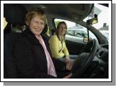 Pictured in Edward Conways Garage Newport Rd. Castlebar the Duffy family from Parke receiving the keys of a Citroen C3, they were the winners of the Castlebar Credit Union May Members Draw which took place in Bosh  Michelle and  Mary Duffy,in their new car. Photo  KWP Studio 094. 


