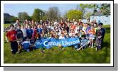 A group of children who take part in the Hurling on the Green pictured at a presentation of a cheque from Castlebar Credit Union to Tony Stakelon for Hurling on the Green, with members of Castlebar Credit Union and coaches from the Hurling Club. Photo  Ken Wright Photography 2007.
