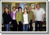 Pictured on International Credit Union Day are winners of the Castlebar Credit Union Juniors Members Draw with their families L-R: Denise Kinsella (CU), Patricia Walsh (CU), Ann Neary, Joanne Neary (2nd place under 16s section), Tom Neary,  John Walsh (CU).Photo  Studio 094. 