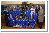 Pictured at a presentation of waterproof jackets from Castlebar Credit Union to the children of St. Anthonys School Front L-R: Ian Higgins, Lisa Ruane, Aoife Beston, Rosemary Kelly, Joseph Hayes, Back  L-R Ena Sheridan, Stephen Ludden, Sean Sammon, Declan Reilly, Kane Moore, Oliver Dawson, John Walsh (Castlebar Credit Union), Eimer Walsh. Photo  Ken Wright Photography 2007. 
