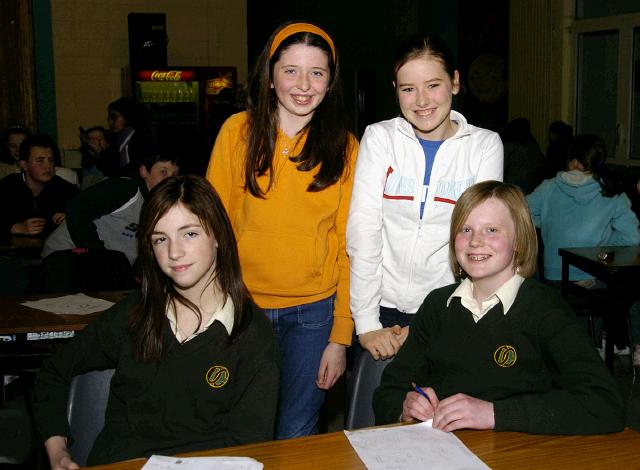 Participants in Castlebar Credit Union Table Quiz held in Davitt College 25 November 2007. Photo  Ken Wright Photography 2007
