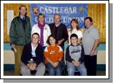 Castlebar Credit Union Table Quiz held in Davitt College Junior Section Joint winning First Year team from St. Geralds College Castlebar Front L-R: Brian Coleman, Paul Sammon, Diarmuid Finan. Back L-R: Jim McHugh (Credit Union), Bridie Clarke (Credit Union), Jimmy Murphy (Credit Union), Denise Kinsella (Credit Union), Michael Murray (Credit Union), Photo  Ken Wright Photography 2007

