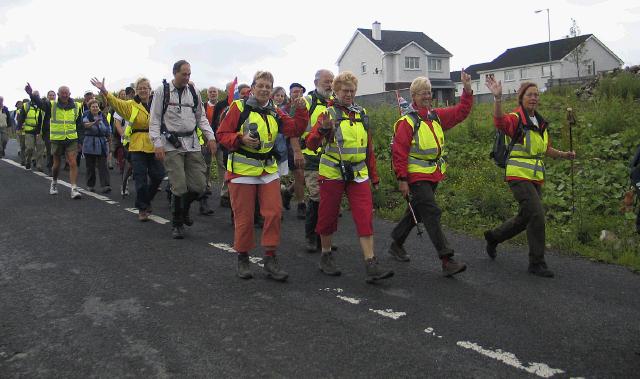 Castlebar Four Days Walks 28 June to 1st July 2007. Photo copyright Ken Wright Photography.