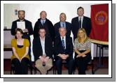 GMIT Castlebar presentation of certificates held in the Davitt room. 
Students who received Certificates in Web Design. Front l-R: Bernadette Hillsan, Bill Flynn(Lecturer). Bernard OHara (Head GMIT Castlebar), Donna Burke. Back L-R: 
Michael Gavin, Peter Browne, Jerry McDonagh, Brian Mulhern (Head of Department).  Photo  Ken Wright Photography 2007. 
