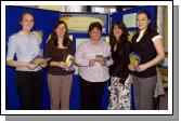 HSE Young Parents Programme held in Mayo General Hospital A group of social workers L-R: Sarah McDonagh, Liz Burke, Mary Walsh, Gina Dermody, Leanne Halpin (Mother).. Photo  Ken Wright Photography 2007.  