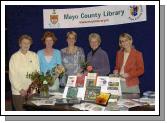 Pictured in Castlebar Library Lorna McMahon who gave a talk and slide show to members of Castlebar Gardening Club, L-R: Kathleen McLoughlin (Chairperson Castlebar Gardening Club), Maureen Costello, Patricia Heneghan (Secretary Castlebar Gardening Club), Lorna McMahon (Speaker), Eleanor OToole (Castlebar Library). Photo  Ken Wright Photography 2007. 

