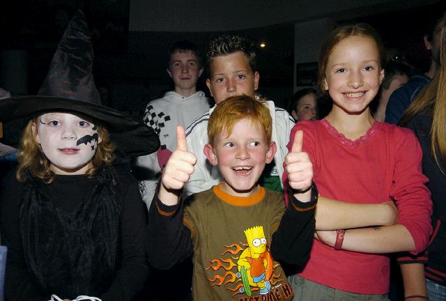 Pictured at Castlebar Library, at the launch of J K Rowlings Harry Potter and the Deathly Hallows are a group of children enjoying the entertainment. Photo  Ken Wright Photography 2007.  