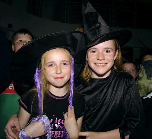 Pictured at Castlebar Library, at the launch of J K Rowlings Harry Potter and the Deathly Hallows are Aoife King and Melanie OMalley.  Photo  Ken Wright Photography 2007.  


