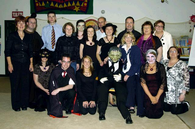 Pictured at Castlebar Library, at the launch of J K Rowlings Harry Potter and the Deathly Hallows. Staff from Castlebar Library whose hard work  made it such a magical evening. Photo  Ken Wright Photography 2007.  

