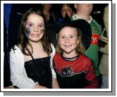 Pictured at Castlebar Library, at the launch of J K Rowlings Harry Potter and the Deathly Hallows Two little girls enjoying the fun .  Photo  Ken Wright Photography 2007.  