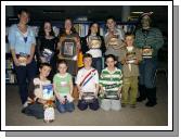 Pictured at Castlebar Library, at the launch of J K Rowlings Harry Potter and the Deathly Hallows are the winners of the Draw for Harry Potters Book Front L-R: Jack Keating, Evanna Winters, Jonathan Morley, Grainne Campbell, Vlav Khokhe. Back L-R: Sinead Tighe, Katie Corcoran, Sarah Rutledge, Tanitha Tolan, Eric  Egan, Bridget Lynskey  .  Photo  Ken Wright Photography 2007. 

