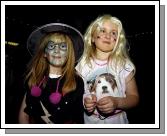 Pictured at Castlebar Library, at the launch of J K Rowlings Harry Potter and the Deathly Hallows Laura OGrady and Ciarra Mulgrew in fantastic costumes  Photo  Ken Wright Photography 2007.  