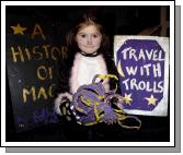 Pictured at Castlebar Library, at the launch of J K Rowlings Harry Potter and the Deathly Hallows Jennifer King wearing a fantastic costume  Photo  Ken Wright Photography 2007.