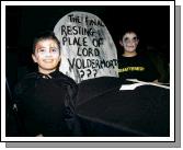 Pictured at Castlebar Library, at the launch of J K Rowlings Harry Potter and the Deathly Hallows Enjoying the magic Emmett Barrington and Brian Glavey. Photo  Ken Wright Photography 2007.  