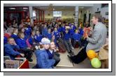 Mayo Libraries Childrens Book Festival author Malachy Doyle reading from some of his books to children from Scoil Raifteri National School in Castlebar Library.. Photo  studio 094. 