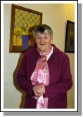 Pictured in the Linenhall Arts Centre Castlebar the Autumn into Summer Art Exhibition by a group of artists from the Sacred Heart Home Castlebar which was opened by Deirdre Walsh (Arts Programme Co-ordinator HSE West). Myrna Hayden with one of her paintings which was on display. Photo  Ken Wright Photography 2007 

