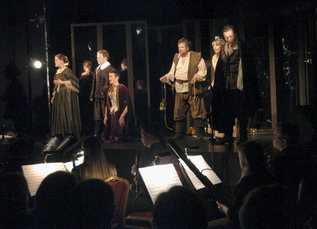 Members of the cast from the opera Don Giovanni presented by Castlebar Lions Club which was held in the TF Royal Hotel & Theatre.Photo  Ken Wright Photography 2007.  