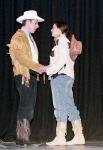 Colin Foley as Clint Westwood & Noelle Flaherty as Clamity Jane. Photo  Ken Wright Photography 2005
