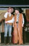 Sean Tobin as Jessie James & Stephen Guthrie as Butch Casserole.Photo  Ken Wright Photography 2005
