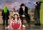Is this the end for Dame Winnie Peg?Will Sheriff Small Hholding get Winnies Land?Or will Clint Westwood be in time to save her? see next years pantomime to find out: Photo Ken Wright photography 2005