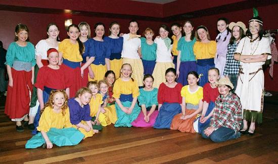 Some of the members of the Junior Chorus. Photo  Ken Wright Photography 2005