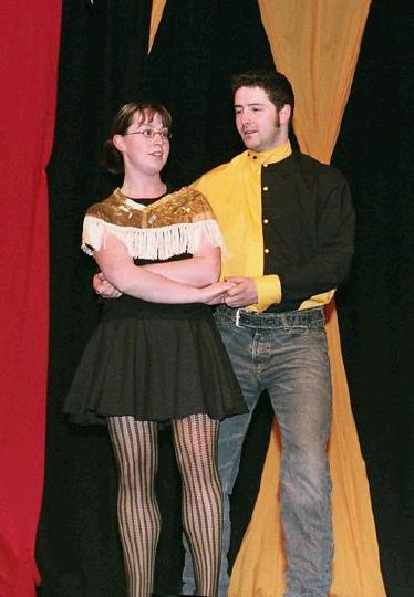 Paula Murphy & Michael Tolan dancers in the Senior Chorus.
Photo  Ken Wright Photography 2005
