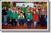 A group of medal winners from St. Brids Special School Castlebar who took part in the Special Olympics Bowling Competition which took place in Mayo Leisure Point Castlebar, pictured with Noreen McEvinney, Lorraine Cunningham, Anne Marie OMalley, Edel Diskin, Majella Murray and Anne Marie Gannon front. Photo Ken Wright Photography 2007. 