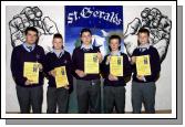 St. Geralds College Achievements Evening
A group of students who raised money for Concern and Trocaire L-R: Peter Glynn, Patrick Feeney, Colman Munnelly, Ronan Ludden, Aaron McCormick,.. Photo  Ken Wright Photography 2007 

