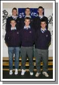 St. Geralds College Achievements Evening
Members of the Celtic under 18 All Ireland Champions Team Players Front L-R: Ioseph OReilly, Iain Douglas, Mark Towey. Back l-R: Patrick Fitzgerald, Gerard McDonagh, Peter Dravans.  Photo  Ken Wright Photography 2007 
