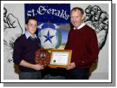 St. Geralds College Achievements Evening
Mark Conlon who has never missed a day in school presentation by Jackie Deffely Photo  Ken Wright Photography 2007 
