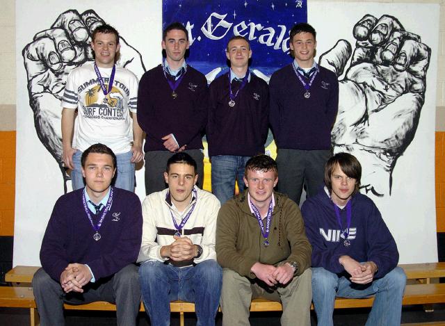 St. Geralds College Achievements Evening
Under 19s A  Basketball Regional Finalists . Photo  Ken Wright Photography 2007 
