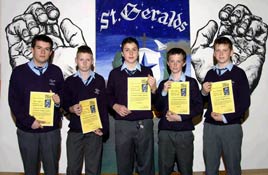 Ken Wright photographed St. Gerald's College Achievements Evening 2007. Click photo for lots more from St. Gerald's.