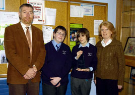 West of Ireland Debate winners and All-Ireland Track and Field Medallists at St. Gerald's College Castlebar. Click photo for details from Ken Wright.