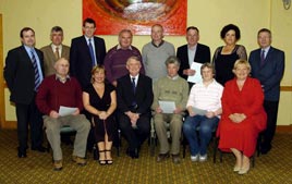 Photographed at the presentation of FETAC Certificates in the Welcome Inn. Click on photo for more VEC awards photos from Ken Wright.