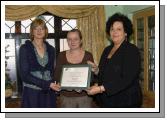Pictured at a presentation in the Welcome Inn of FETAC Quality Assured certificates by Dr. Katie Sweeney CEO VEC and Joanne Walsh Quality Assurance Co-ordinator L-R: Joanne Walsh, Deidre Newel St. Tiernans College Crossmolina, Dr. Katie Sweeney. Photo  Ken Wright Photography 2007.