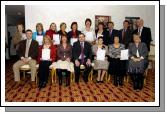 Pictured in Days Hotel Castlebar at a presentation of FETAC certificates in Computer Literacy to a group from Baxters Healthcare Castlebar Front L-R: Martin Cosgrove (Training Manager), Mary Flanagan, Mary Molloy (Skills for Work Coordinator), Martin Moran (Tutor), Anne Vahey, Margaret Lavelle, Teresa McGuire (Chairperson Adult Education Board VEC). Back L-R: Margaret Stanton, Theresa Boyle, Martha McDonnell, Rita Brennan, Nuala Prendergast, Helen Melody, Anna Golden, Pat Stanton (CEO Mayo Adult Education Centre), Gerry Healy (Manufacturer Manager), Martin Brett (FAS Services Business West Region). Photo  Ken Wright Photography 2007. 

