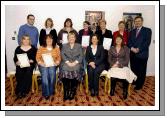 Pictured in Days Hotel Castlebar at a presentation of FETAC certificates in Computer Literacy and personal Effectiveness to a group from Supervalu Front L-R: Rosealeen Noonan, Rita McNamara, Teresa McGuire (Chairperson Adult Education Board VEC), 
Phyllis Carney (ALO), Molly Molloy (Skills for Work Coordinator), Back L-R: John Paige, Geraldine McSorley, Jacqui Baouche, Catherine Hughes, Helen Geraghty, Margo McHale, Pat Stanton (CEO Mayo Adult Education Centre), Photo  Ken Wright Photography 2007. 


