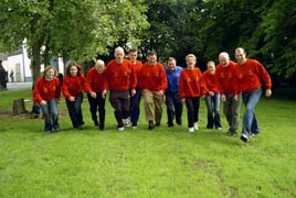 Mayo Athletics Club at the launch of this summer's Road Races. Click photo for more from Ken Wright.