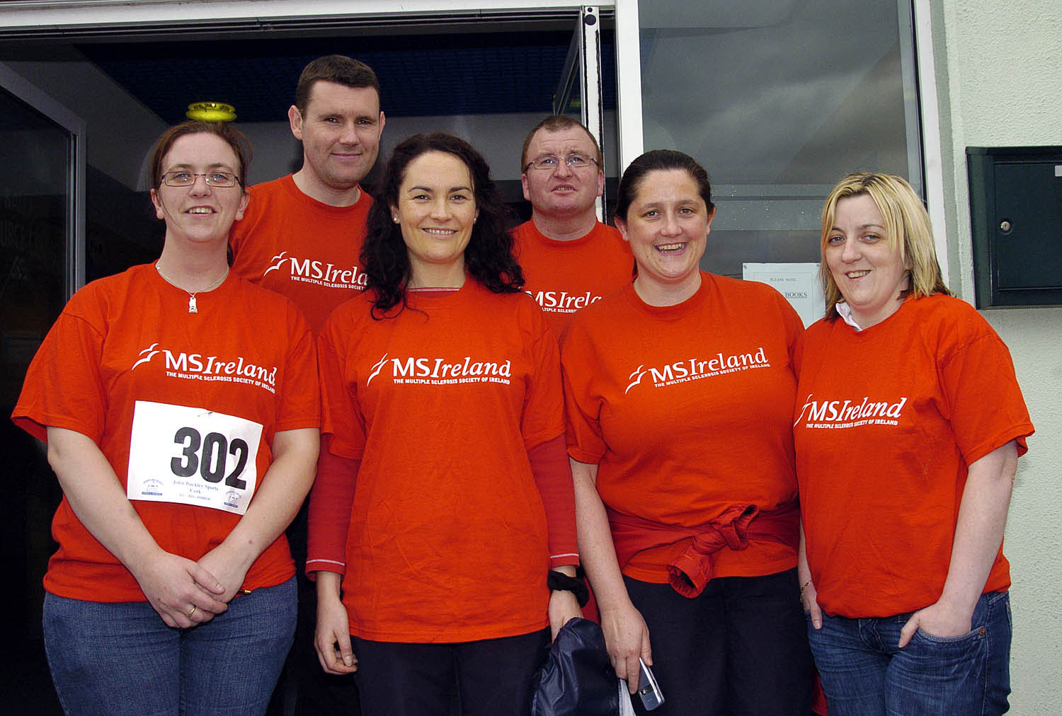 Balla 13th Annual 10K Road Race 2007, a group from MS  Ireland who completed the Walk.  Photo  Ken Wright Photography 2007. 