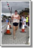 Balla 13th Annual 10K Road Race 2007 Winner in the Boys Junior Section Daniel Murray first over the finishing line. Photo  Ken Wright Photography 2007. 

