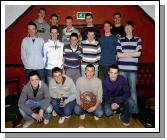 Ballyglass Football Club Youths Awards presentations held in the Squealing Pig Ballyglass Under 18 team : Photo  Ken Wright Photography 2007