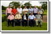 Castlebar Golf Club Winning Team Front L-R: Jim McGovern, Val Jennings (Mens Captain, John Galvin (Mens President), Stephen Munnelly, Frank Murray. Back L-R:
Peter Horkan, Michael McGing , Mick Byrne, Paul Kilcourse, Paul Doyle, Denis Gallagher, Eamonn Mongan.  Photo  Ken Wright Photography 2007. 

