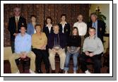 Castlebar Golf Club Presentations Stableford Competition sponsored by Oliver Kelleher Gifts Supreme Linenhall St Castlebar Front L-R: David Haugh (gross), Maura Phelan 4th, Ronnie Lawlor 1st, Eimear Minogue 1st, Eoin Lisabach 2nd. 
Back L-R: Val Jennings Mens Captain, Betty Gannon (Honary Secretary), Teresa Reddington (lady Captain), Margaret Tighe (Lady President), Gerry Daly 3rd, John Galvin (Mens President). Photo  Ken Wright Photography 2007. 
