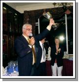 Castlebar Golf Clubs  Val Jennings Mens Captain.  With the County Cup. Photo  Ken Wright Photography 2007